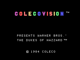 Dukes of Hazzard screenshot 2 for Colecovision